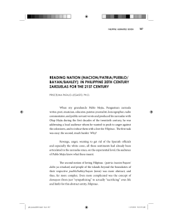 phr journal2010.indd - UP Diliman Journals Online