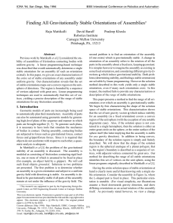 Finding All Gravitationally Stable Orientations of Assemblies