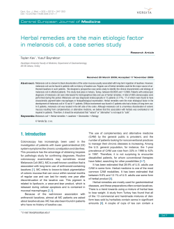 Herbal remedies are the main etiologic factor in