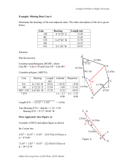 Example: Missing Data Case IV