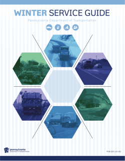 winter service guide