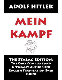 Mein Kampf: The Stalag Edition