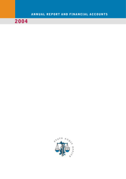 Annual report and financial statements 2004
