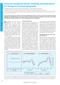 Antarctic interglacial climate variability and implications for changes