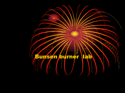 Bunsen burner lab