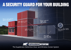 a security guard for your building