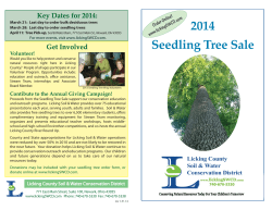 2014 Tree Sale Brochure for LCSWCD.indd