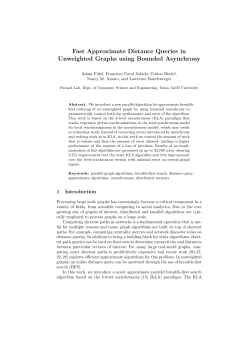 Fast Approximate Distance Queries in Unweighted