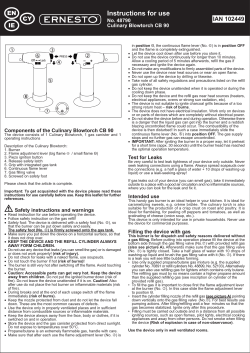 Instructions for use - Lidl Service Website