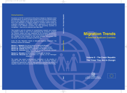 Migration Trends in Selected Applicant Countries