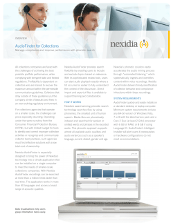 AudioFinder for Collections