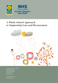 A Whole School Approach to Supporting Loss and Bereavement
