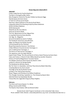 See What Titles We Have Been Sharing&hellip;