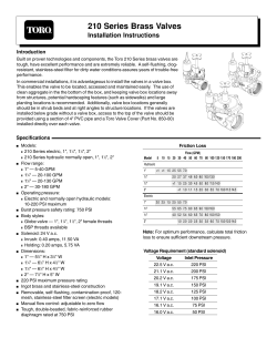 210 Series Installation Guide