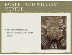 ROBERT AND WILLIAM VERTUE