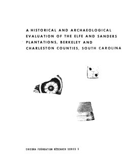 A Historical and Archaeology Evaluation of the Elfe