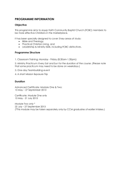 faith community bible school