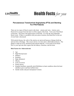 Angiogram, Stenting and
