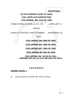 in the supreme court of india