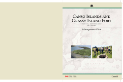 Canso Islands and Grassy Island Fort National Historic Sites