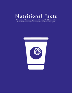 Nutrition