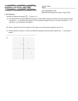 Assignment 8.10: Practice&ndash;More FRQs