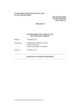R v TE AWA - New Zealand Law Society