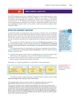 CHAPTER 14 NON-CURRENT LIABILITIES