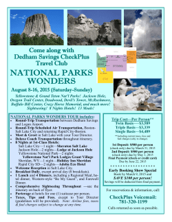 national parks wonders