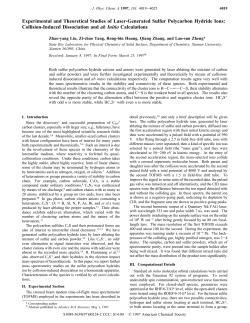 Experimental and Theoretical Studies of Laser