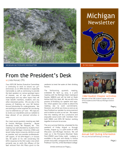 March 2017 - Michigan Section home page