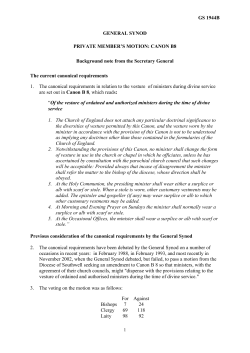 GS 1944B - The Church of England