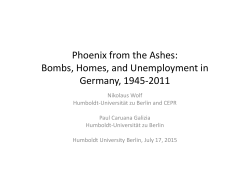 Bombs, Homes and Jobs: Revisiting the Oswald hypothesis for