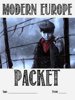 Modern Europe Essential Questions