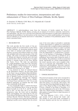 Preliminary studies for intervention, interpretation and