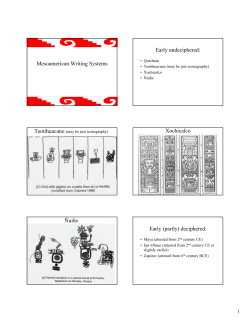 Mesoamerican writing systems