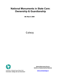 Galway - National Monuments Service