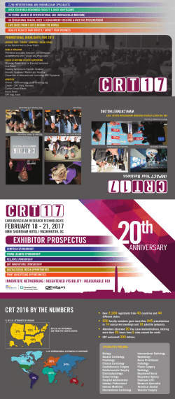 Prospectus - (CRT) Meeting