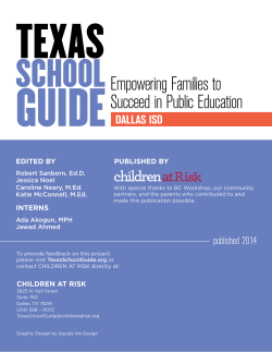 D - Children at Risk