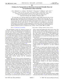 Evidence for Nanoparticles in Microwave