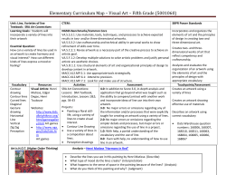 Elementary Curriculum Map - Collier County Public Schools