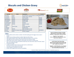 Biscuits and Chicken Gravy