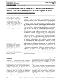 Gpr83 expression is not required for the maintenance of intestinal