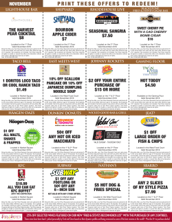 print these offers to redeem!