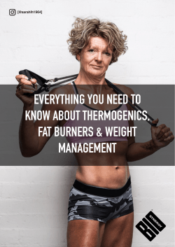 Guide to Fat Burners - Bio