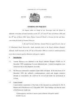 PETROCCIA Assunta - Courts Administration Authority