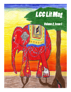 LCC Lit Mag - Lower Canada College