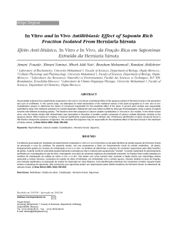 In Vitro and in Vivo Antilithiasic Effect of Saponin Rich Fraction