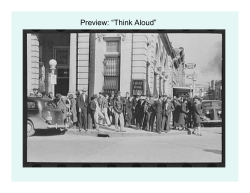 Primary Source 2: &ldquo;The Great Depression through Pictures&rdquo; slideshow