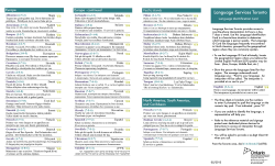 Language Services Toronto